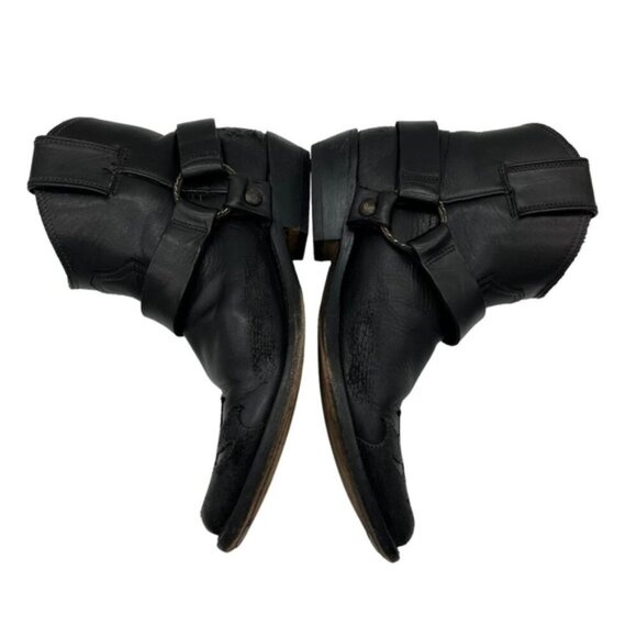 Golden Goose Distress Ankle Boots with Harness Strap Women Size 36 US 6 - Picture 4 of 14